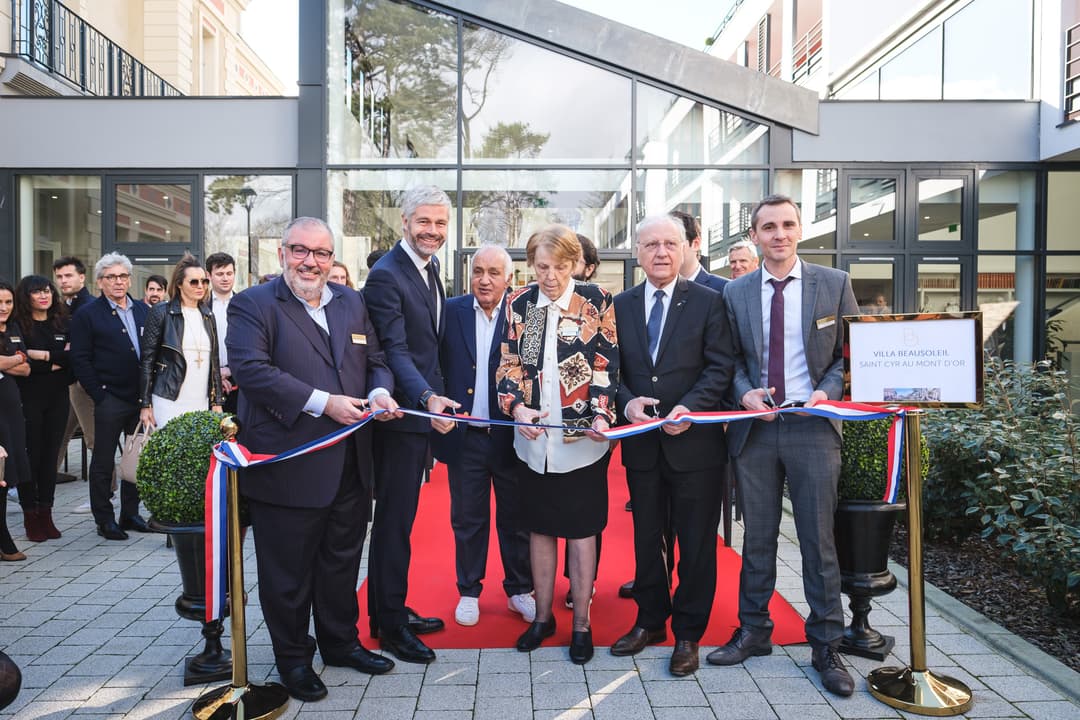 INAUGURATION DE LA VILLA BEAUSOLEIL SAINT-CYR-AU-MONT-D'OR